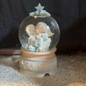 Angel Snow Globe Music Box